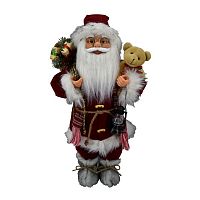 Фигурка Дед Мороз 46 см (красный/серый)