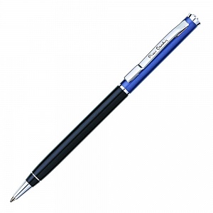 Pierre Cardin Gamme - Metallic Black & Blue, шариковая ручка, M
