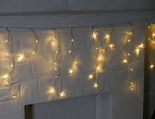Электрогирлянда БАХРОМА ICICLE, 100 холодных/тёплых белых LED-огней, прозрачный ПВХ, 2х0.7+3 м, пульт, SNOWHOUSE
