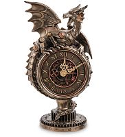 WS-1071 Часы настольные в стиле Стимпанк «Дракон»