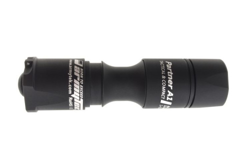 Фонарь светодиодный тактический Armytek Partner A1 v3, 600 лм, аккумулятор фото 2