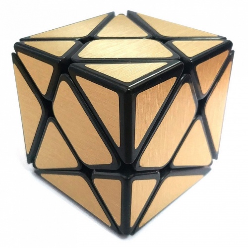 Зеркальный Кубик Трансформер Золото фото 2