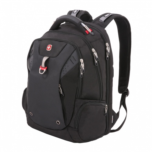Рюкзак Swissgear 15'', черный, 32х24х46, 34 л
