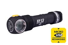 Мультифонарь светодиодный Armytek Elf C2 Micro-USB+18650, 1050 лм, аккумулятор