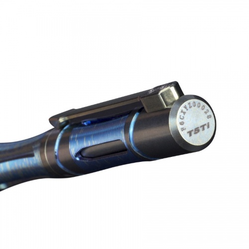 Набор: Fenix ручка T5Ti + фонарь светодиодный F15, 85 лм, ААА, серый фото 2