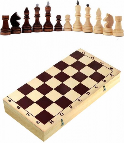 Шахматы турнирные в комплекте с доской (Орлов) фото 2