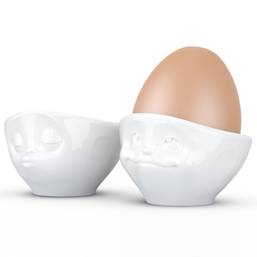 Набор подставок для яиц tassen kissing & dreamy, 2 шт, белый фото 3
