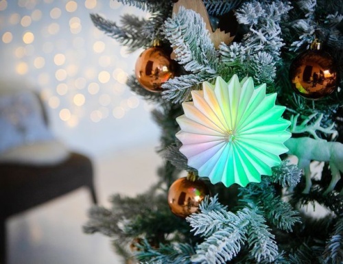 Светящееся украшение "Бумажное солнышко", LED-огни, Peha Magic фото 4