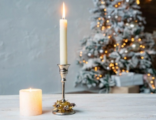 Мини-венок для свечи и декорирования "Лесная корона" (малый), 3.5 см, Swerox фото 2