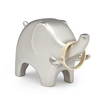 Подставка для колец anigram слон никель