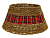 Корзина для декорирования основания ёлки ТАРТАН-БАСКЕТ, 70х28 см, Kaemingk (Everlands)
