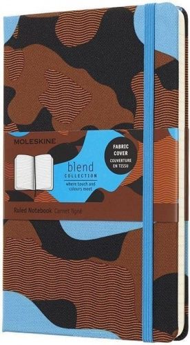 Блокнот Moleskine Limited Edition BLEND LGH LCBD03QP060CAMOC2 Large 130х210мм обложка текстиль 240ст