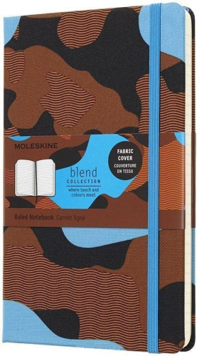 Блокнот Moleskine Limited Edition BLEND LGH LCBD03QP060CAMOC2 Large 130х210мм обложка текстиль 240ст