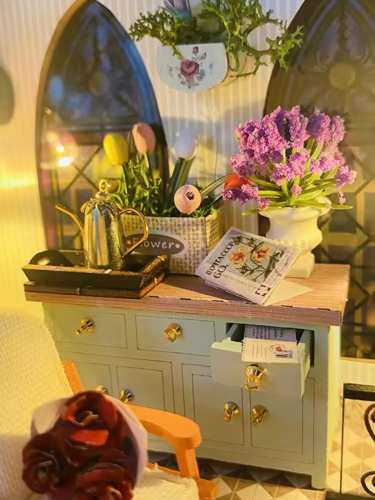 Румбокс, интерьерный конструктор MiniHouse Дом в цветах фото 8