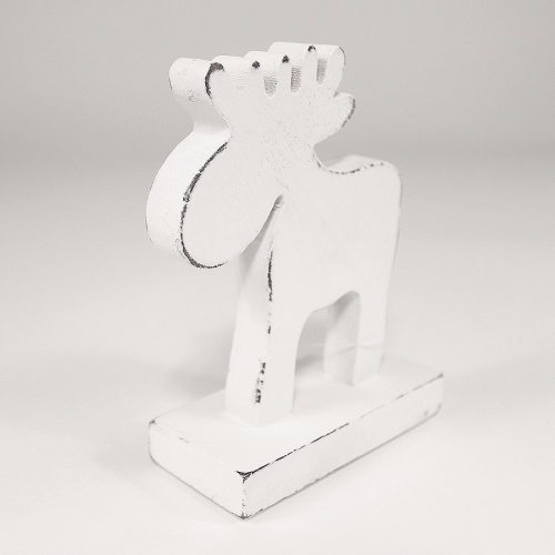 Фигурка декоративная white raindeer, 15х11х5 см фото 2