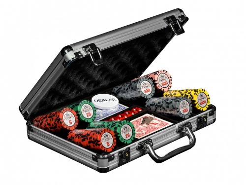 Набор для покера Black Crown на 200 фишек фото 2