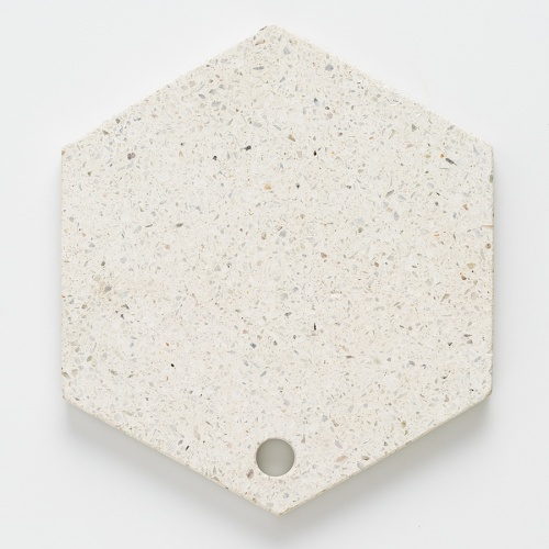 Доска сервировочная из камня elements hexagonal 30 см фото 5