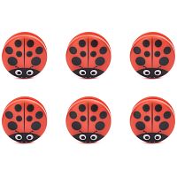 Набор зажимов для пакетов ladybug, 6 шт