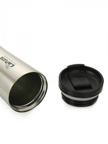 Термокружка LaPlaya Vacuum Travel Mug (0,4 литра), серебристая фото 5