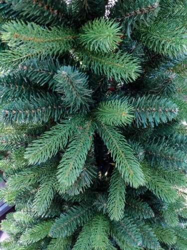 Искусственная ель "Юта" слим  (хвоя - литье РЕ+PVC),  зелёная, A Perfect Christmas фото 5