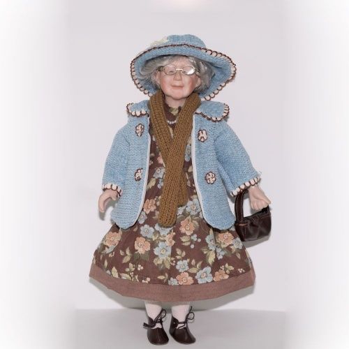Кукла фарфоровая Офелия, 41 см
