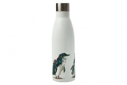 Термос-бутылка вакуумная Пингвины (цветной), 0,5 л фото 4