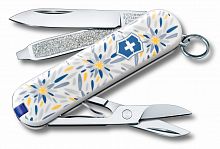 Нож-брелок Victorinox Classic LE 2021, 58 мм, 7 функций, Alpine Edelweiss