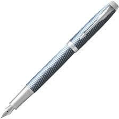 Parker IM Premium - F318 Blue Grey CT, перьевая ручка, F