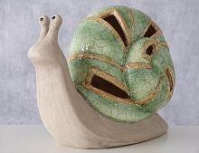 Садовая фигура ДАЧНАЯ УЛИТОЧКА, керамика, 26 см, Boltze