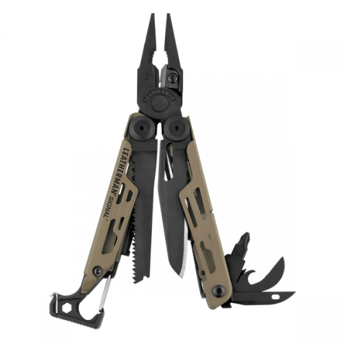 Мультитул Leatherman Signal Coyote, 19 функций