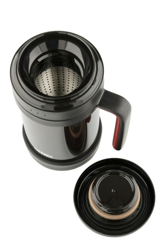 Термос Thermos TCMF-501 (0,5 литра) с ситом, коричневый фото 8