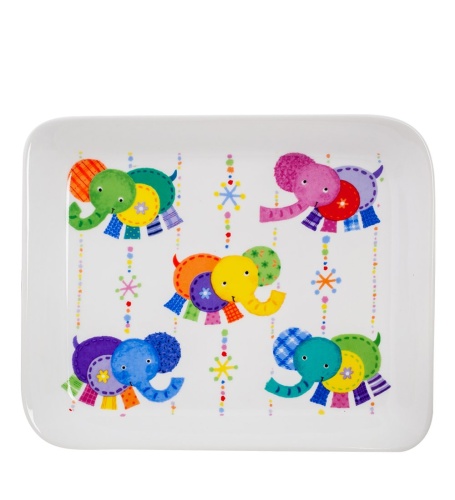 TC-14 Набор посуды «Радужный слоненок» (Elephant baby/TOPCHOICE) фото 3