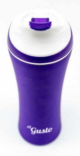 Термокружка El Gusto Fusion (0,47 литра), фиолетовая фото 2