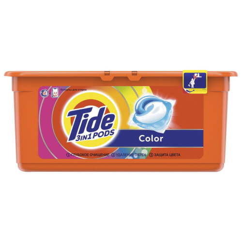 Капсулы для стирки Tide Color 30 шт по 24,8 г