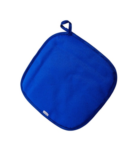 ТК-239 Набор 4 пр. «Фартук, рукавица, прихватка, полотенце» (лен, синий) фото 4