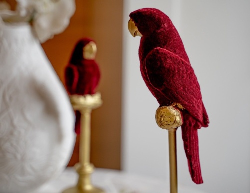 Статуэтка "Благородный попугай", полистоун, Edelman фото 2