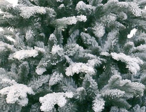 Искусственная елка Осло заснеженная, "Литая" + ПВХ (Nordic Collection) фото 3