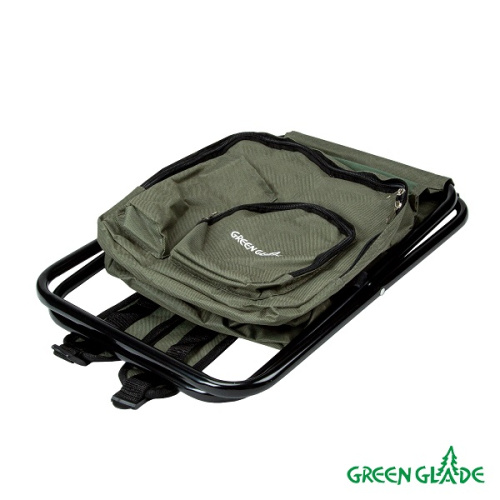 Сумка-холодильник со стулом Green Glade M1102 серый фото 8