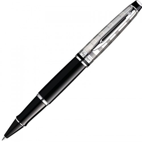 Waterman Expert - Deluxe Black CT, ручка-роллер, F, BL