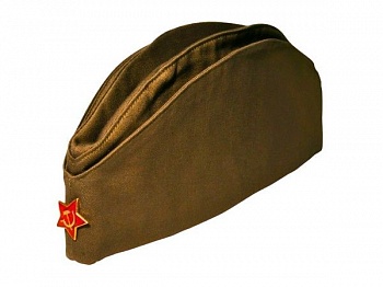 Детская военная "Пилотка" советской армии для взрослых, Бока