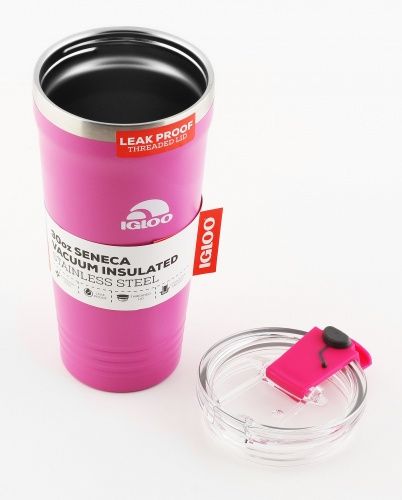 Термокружка Igloo Seneca 30 (0,9 литра), розовая фото 2