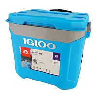 Изотермический контейнер (термобокс) Igloo Latitude 60 Roller Cyan (56 л.), синий