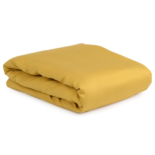 Комплект детского постельного белья из сатина горчичного цвета из коллекции essential, 100х120 см фото 4