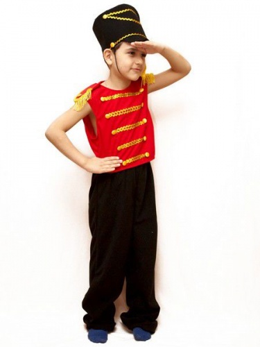 Карнавальный костюм "Гусар", на рост 140-152 см, 8-10 лет, Бока