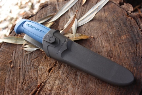 Нож Morakniv Basic 546, нержавеющая сталь, синий фото 3