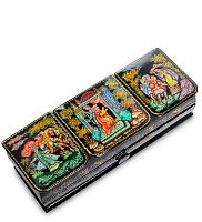 ШК-85/13 Шкатулка "Сказка о спящей царевне" С.М. 18x6,5