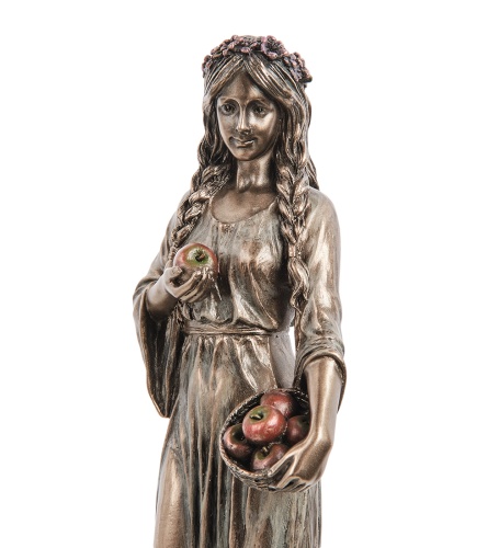 WS-1091 Статуэтка «Идунн - богиня вечной юности и хранительница молодильных яблок» фото 3