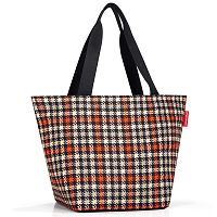 Сумка Shopper M glencheck red