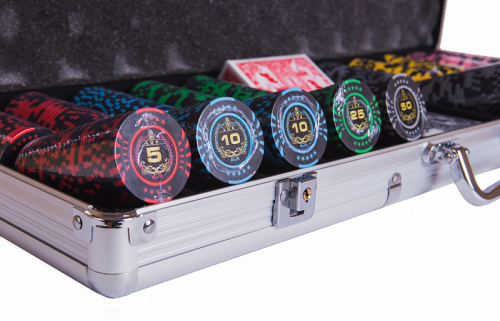 Набор для покера Lux на 500 фишек фото 2