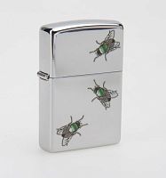 Зажигалка ZIPPO Classic с покрытием High Polish Chrome, латунь/сталь, серебристая, 36x12x56 мм, 24881